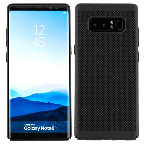 Super Thin Rubberized Black Case Note 8 - Bling Cases.com