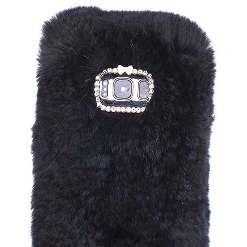 Fur Black Case Samsung S8 - Bling Cases.com