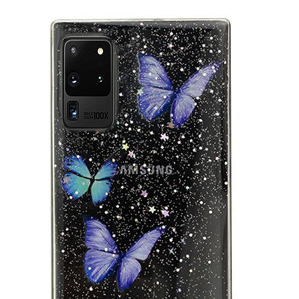 Butterflies Purple Case Samsung  S20 Ultra