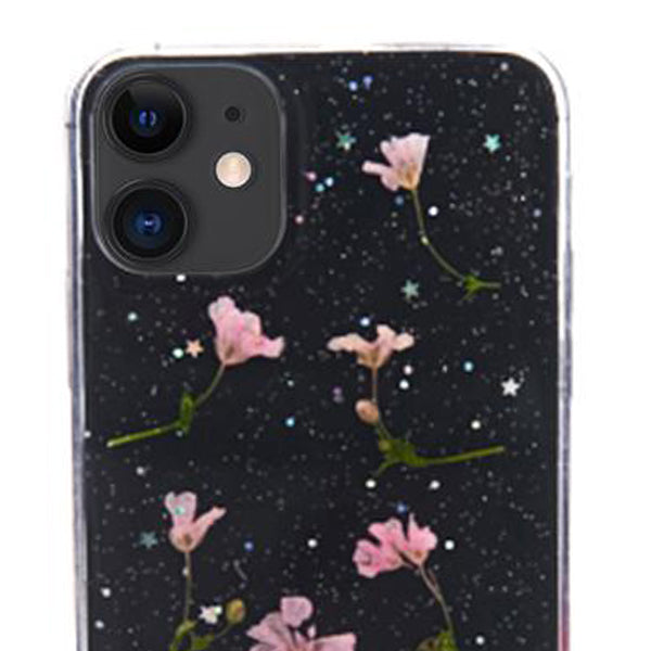 Real Flowers Pink Leaves Case Iphone 11