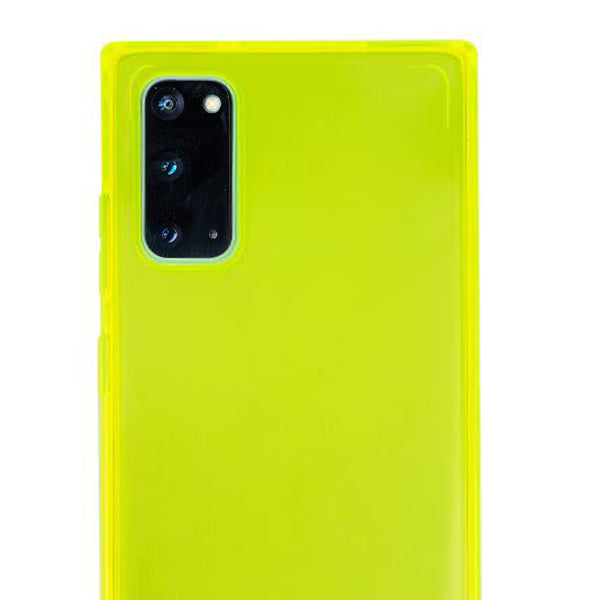 Square Box Skin Neon Green Samsung S20