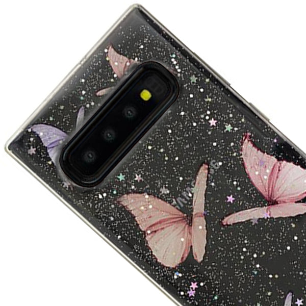Butterflies Pink Samsung S10 Plus