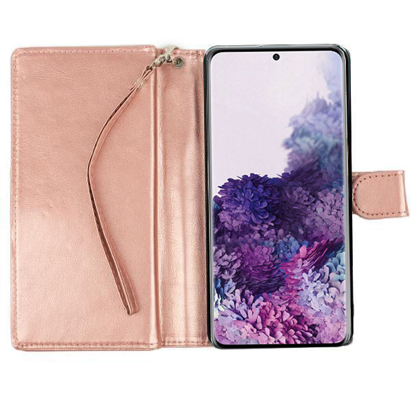 Detachable Wallet Rose Gold S20 Ultra