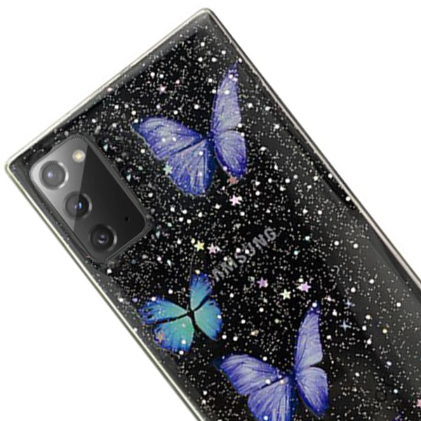 Butterflies Purple Case Samsung Note 20