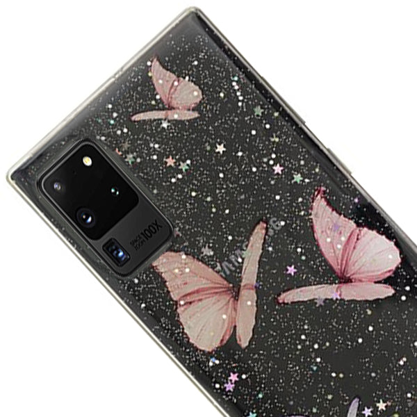 Butterflies Pink Samsung S20 Ultra