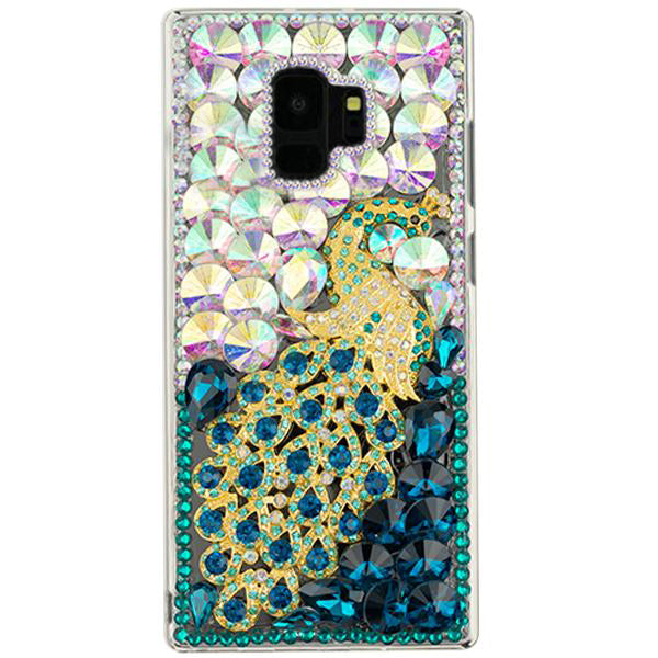 Handmade Peacock Bling Case Samsung S9 Plus