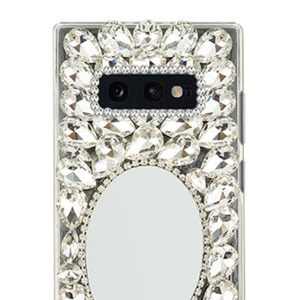 Handmade Mirror Silver Case Samsung S10E