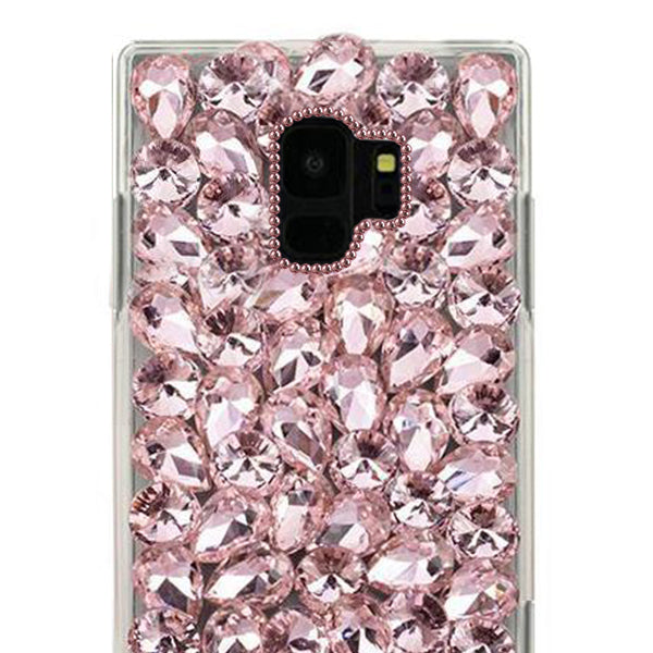 Handmade Bling Pink Case Samsung S9 Plus