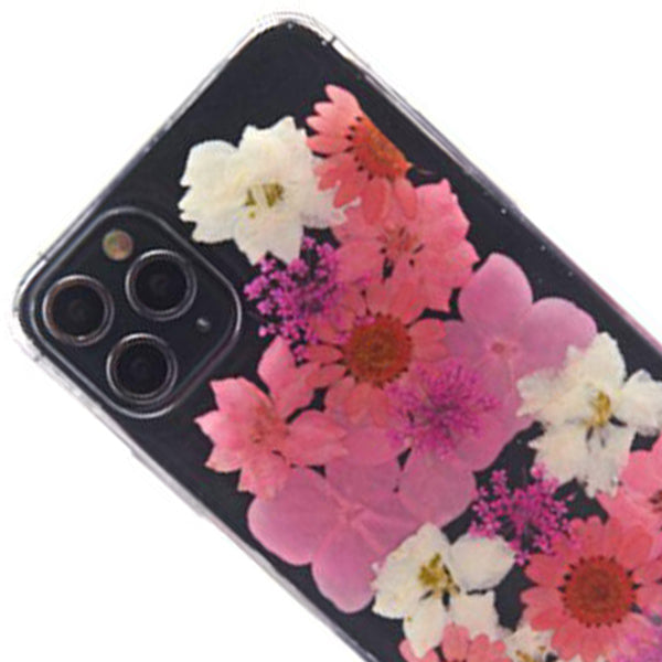 Real Flowers Pink Case IPhone 13 Pro Max