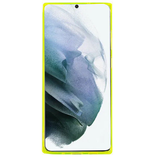 Square Box Skin Neon Green Samsung S21
