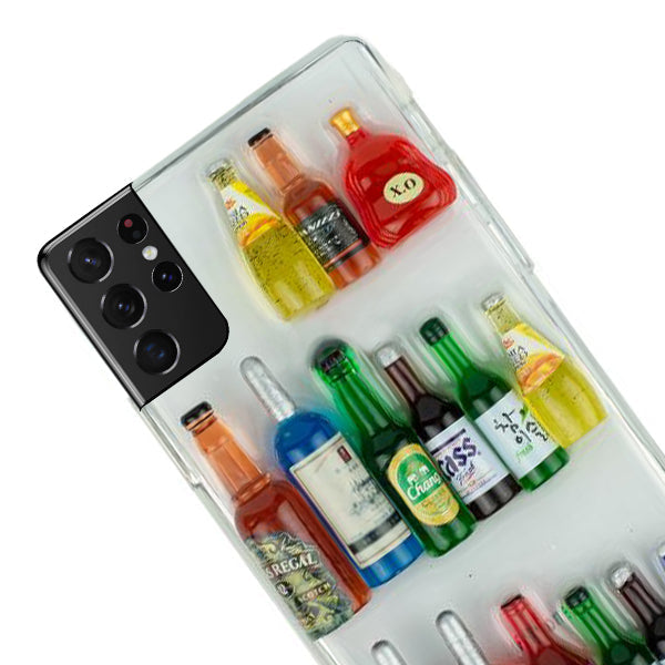 Beer Alcohol 3D Case Samsung S21 Ultra