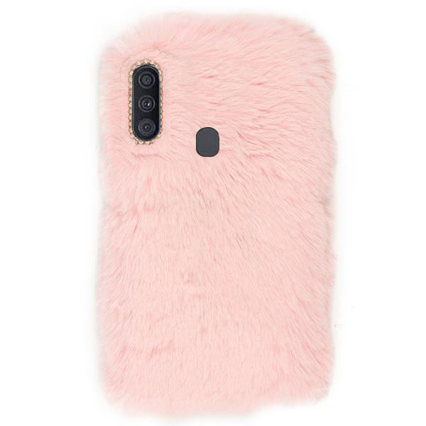 Fur Case Light Pink Samsung A11