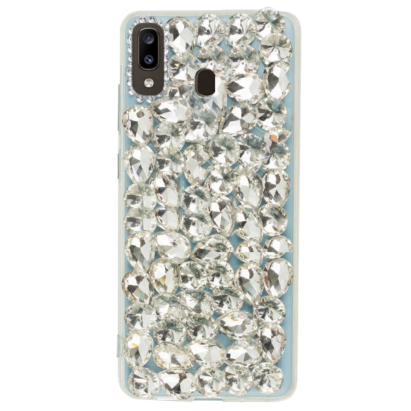 Handmade Bling Silver Case Samsung A20