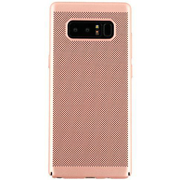 Super Thin Rubberized Rose Gold Case Note 8