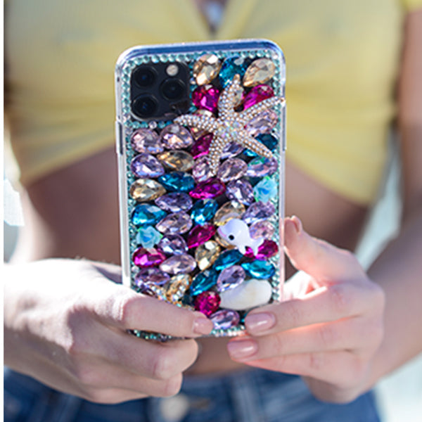 Handmade Seashells Bling Case Iphone 11