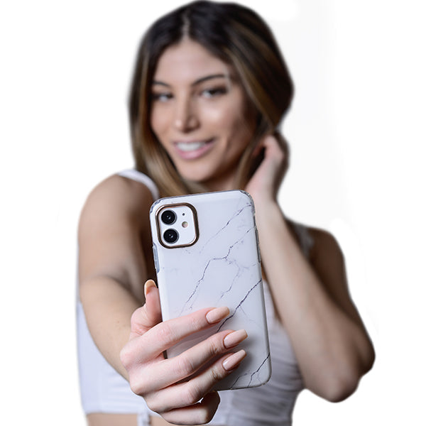 Marble White Hard Case iphone 10/X/XS