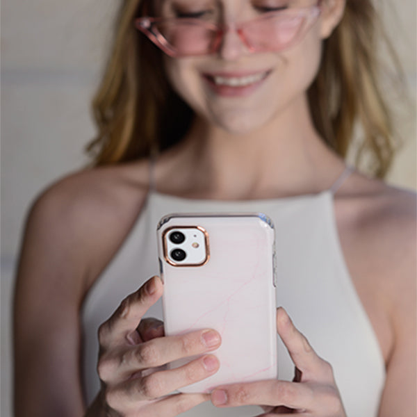 Pink Marble Hard Case iphone XS MAX