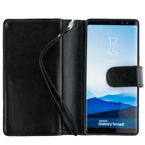 Detachable Wallet Black Note 8 - Bling Cases.com