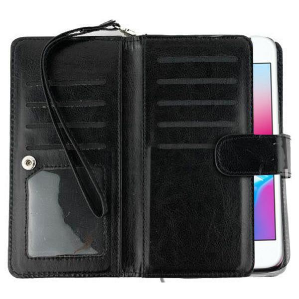 Detachable Wallet Black Iphone 7/8 SE 2020