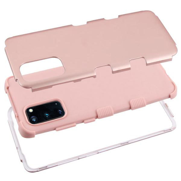 Rose Gold Military Grade Hybrid Case Samsung S20