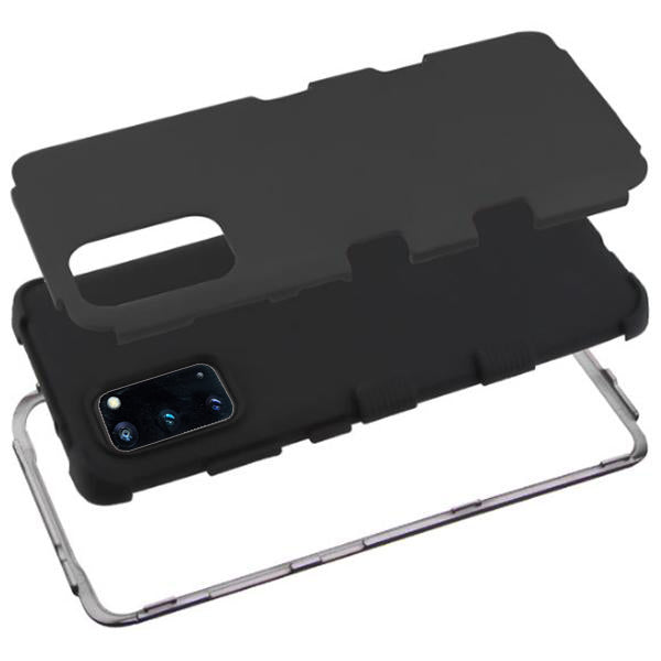 Black Military Grade Hybrid Case Samsung S20