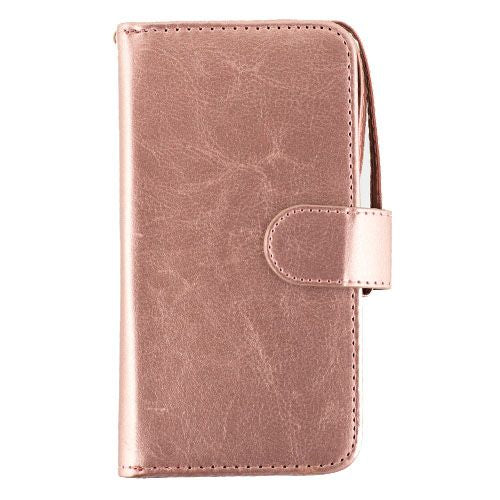 Detachable Rose Gold Wallet Samsung S7 Edge - Bling Cases.com